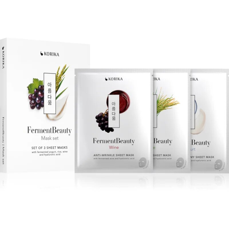 KORIKA FermentBeauty Mask Set arcmaszk szett
