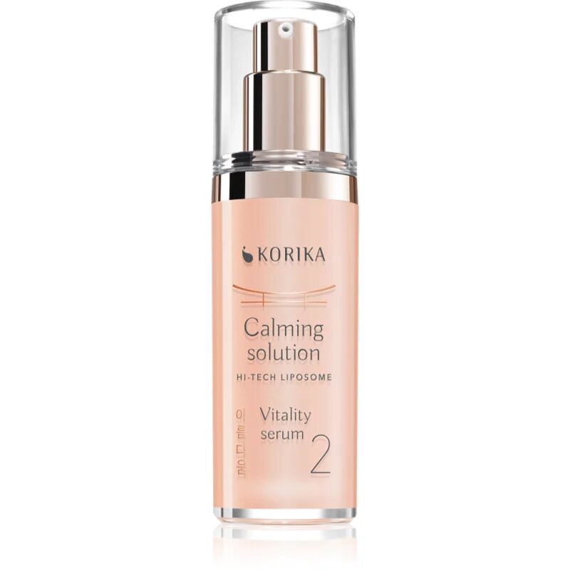 KORIKA HI-TECH LIPOSOME Calming solution Vitality serum nyugtató szérum 30 ml