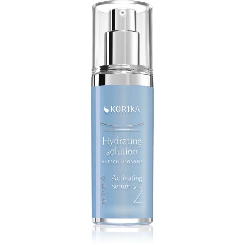 KORIKA HI-TECH LIPOSOME Hydrating solution Activating serum intenzív hidratáló szérum 30 ml