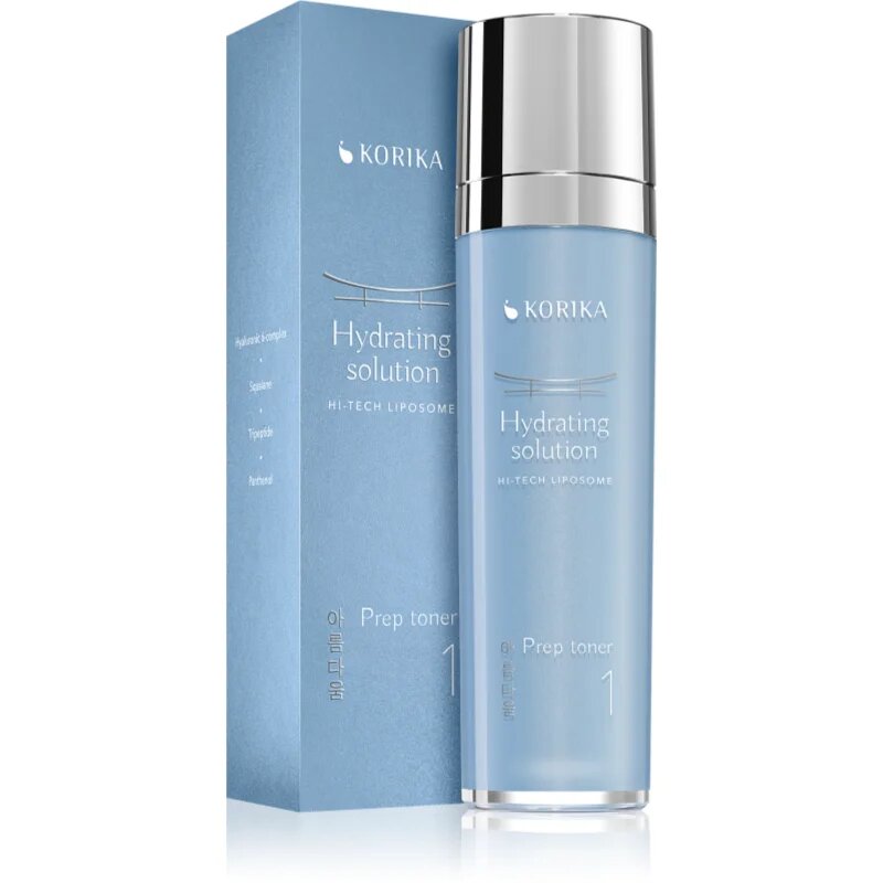 KORIKA HI-TECH LIPOSOME Hydrating solution Prep toner hidratáló tonik 140 ml