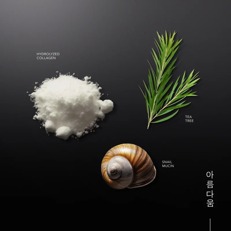 KORIKA Korean Heritage Collagen & Snail Mucin hidrogél maszk öregedés ellen 34 g