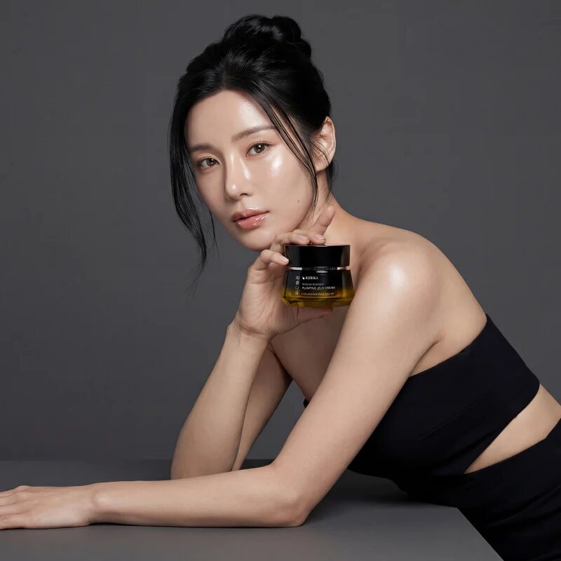 KORIKA Korean Heritage Collagen & Snail Mucin Plumping Jelly Cream fiatalító krém kollagénnel 50 ml