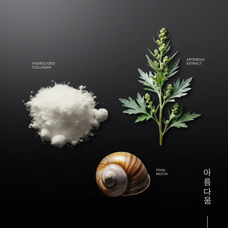 KORIKA Korean Heritage Collagen & Snail Mucin Renewing Gel Toner Pads megújító géles tonizáló vattakorongok 70 db