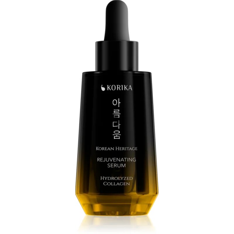KORIKA Korean Heritage Hydrolyzed Collagen Premium Rejuvenating Serum fiatalító arcszérum hidrolizált kollagénnel 30 ml