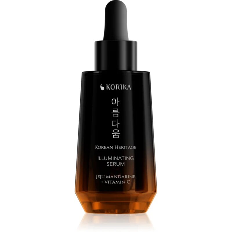 KORIKA Korean Heritage Jeju Mandarin + Vitamin C Premium Illuminating Serum bőr szérum (élénkítő) C-vitaminnal 30 ml