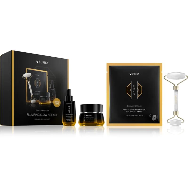 KORIKA Korean Heritage Plumping Slow-age Set szett a bőröregedés lassításáért