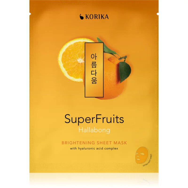 KORIKA KOREAN SKIN CARE ROUTINE SET OF 3 BRIGHTENING SHEET MASKS szett az élénk bőrért