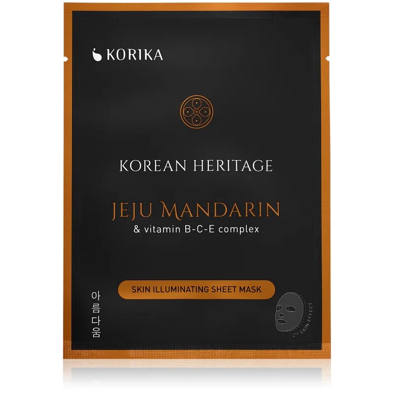 KORIKA KOREAN SKIN CARE ROUTINE SET OF 3 BRIGHTENING SHEET MASKS szett az élénk bőrért