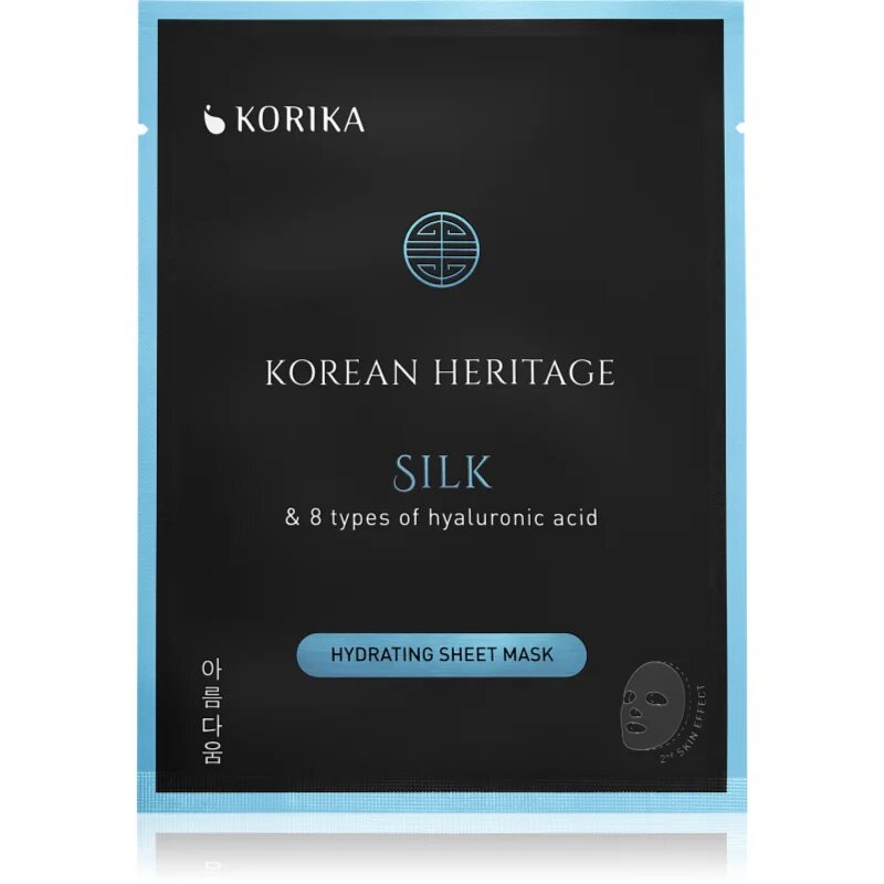 KORIKA KOREAN SKIN CARE ROUTINE SET OF 3 HYDRATING SHEET MASKS szett hidratáló hatással