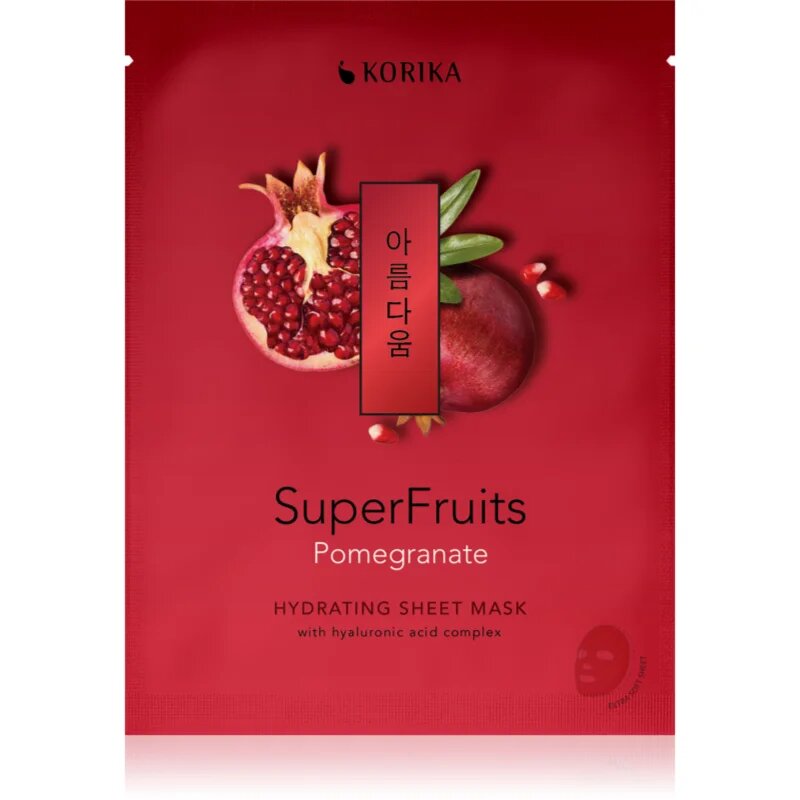 KORIKA KOREAN SKIN CARE ROUTINE SET OF 3 HYDRATING SHEET MASKS szett hidratáló hatással