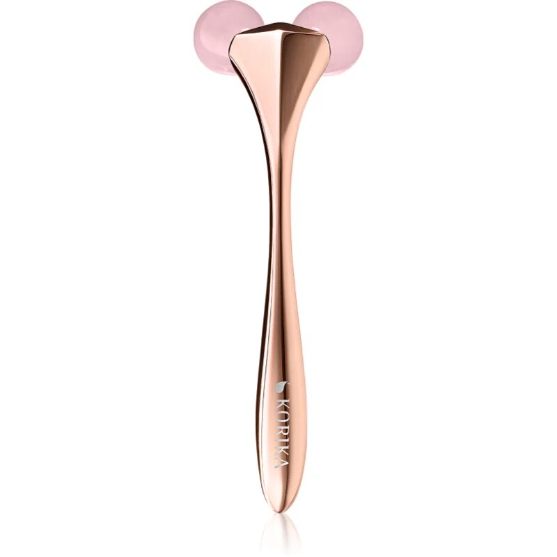KORIKA Tools 3D Face Roller Rose Jade Stone masszázs henger az arcra Rose Jade Stone