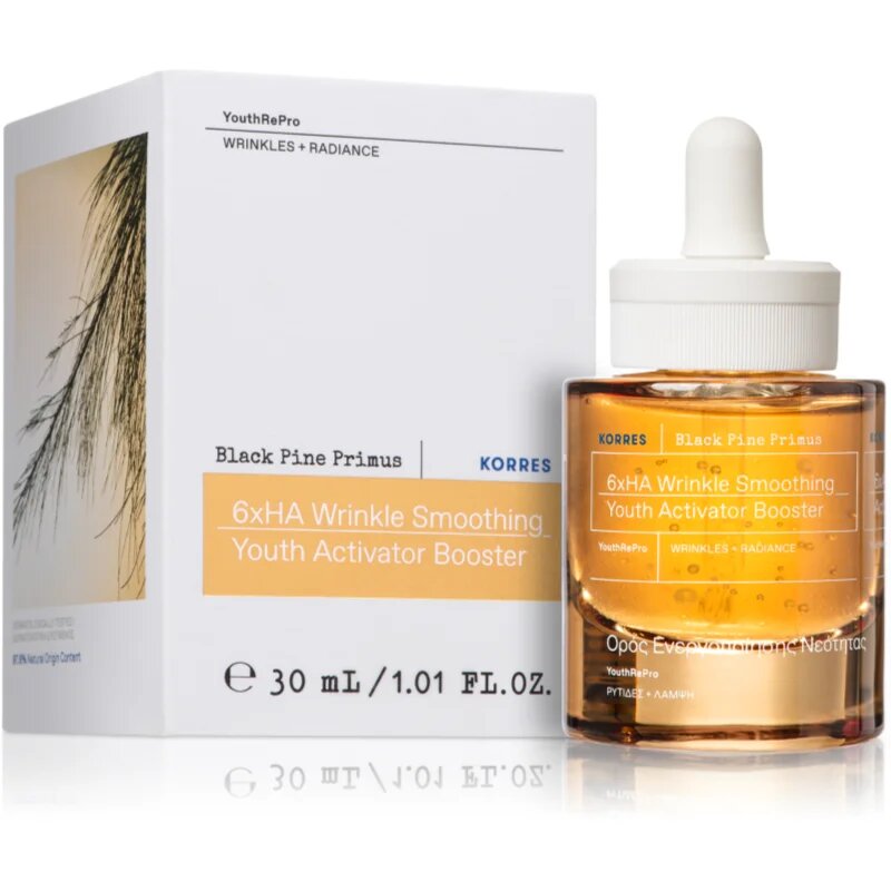 Korres Black Pine Primus liftinges szérum a bőröregedés ellen 30 ml
