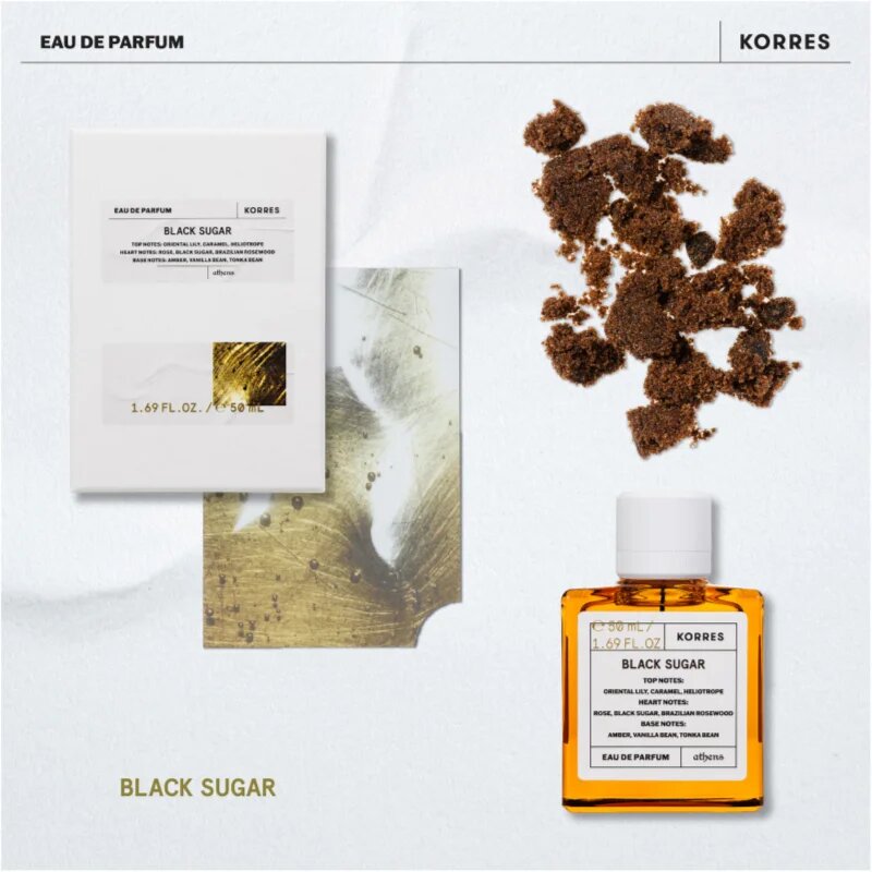 Korres Black Sugar Eau de Parfum hölgyeknek 50 ml