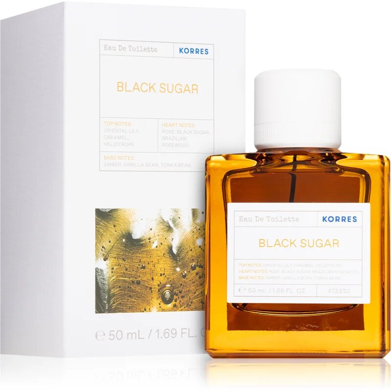 Korres Black Sugar Eau de Toilette hölgyeknek 50 ml