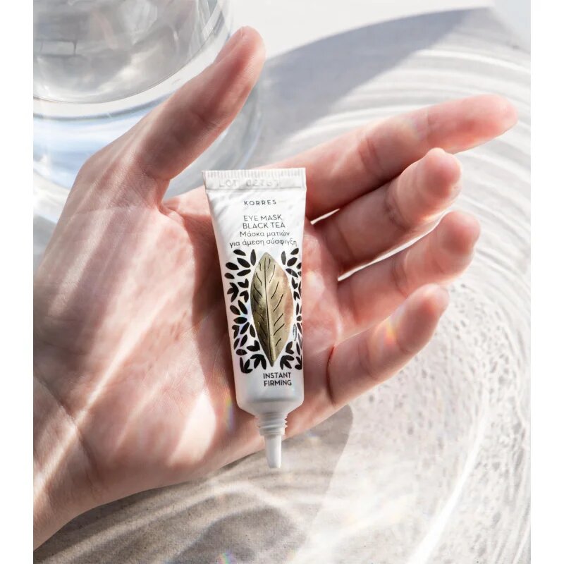 Korres Black Tea feszesítő maszk a szem köré 6 ml