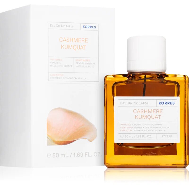 Korres Cashmere Kumquat Eau de Toilette hölgyeknek 50 ml