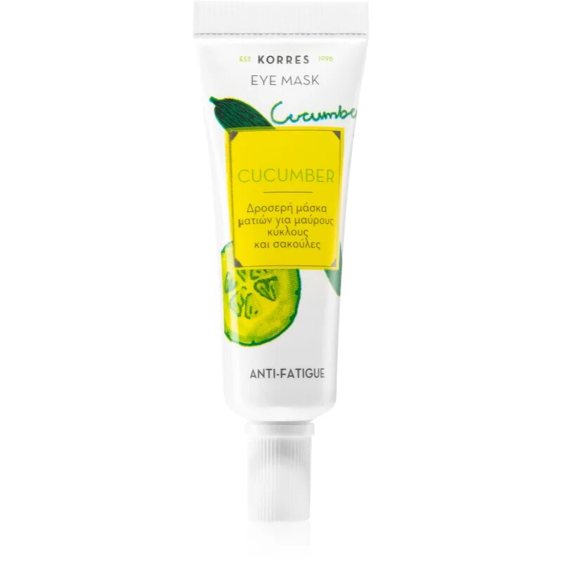 Korres Cucumber szemmaszk a duzzanatokra és a sötét karikákra 8 ml