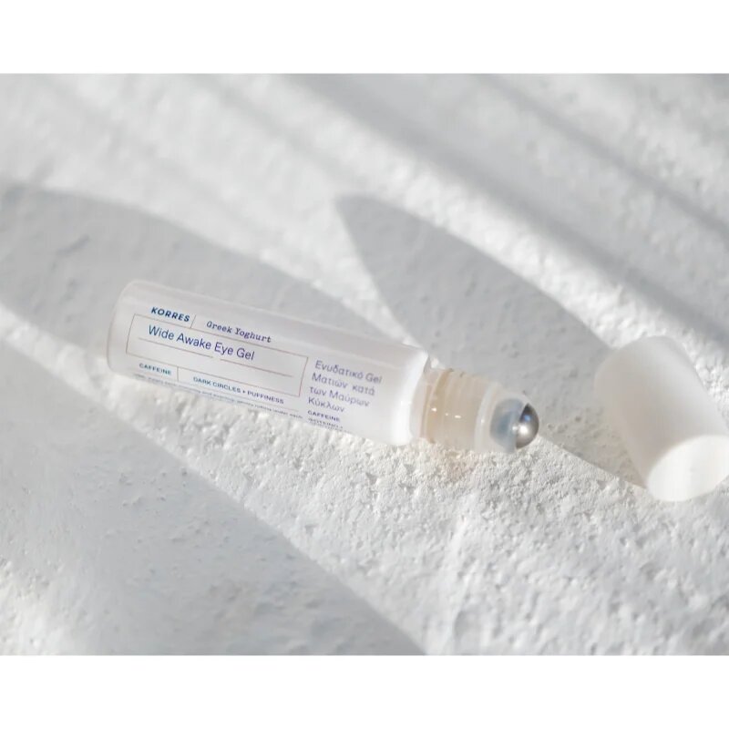 Korres Greek Yoghurt Wide Awake Eye Gel Roller élénkítő szemszérum roll-on 15 ml