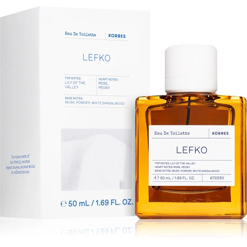 Korres Lefko Eau de Toilette unisex 50 ml