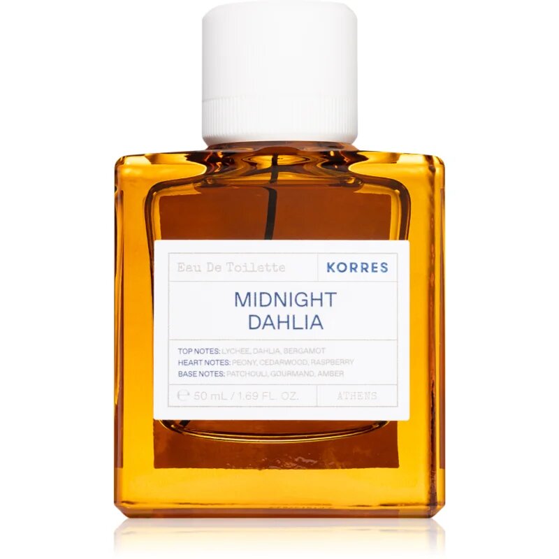 Korres Midnight Dahlia Eau de Toilette hölgyeknek 50 ml