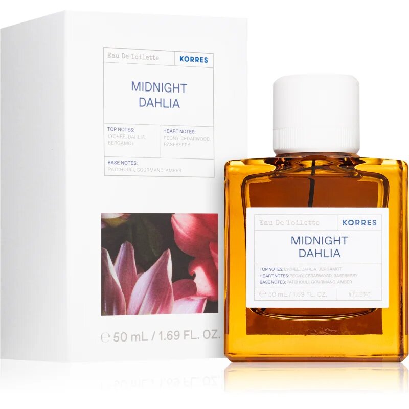 Korres Midnight Dahlia Eau de Toilette hölgyeknek 50 ml