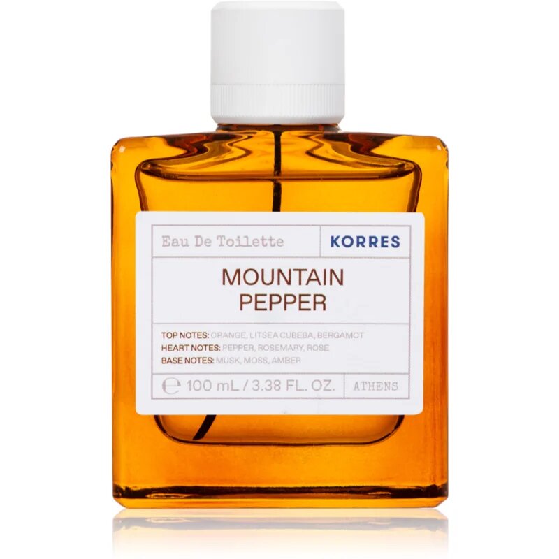 Korres Mountain Pepper Eau de Toilette uraknak 100 ml