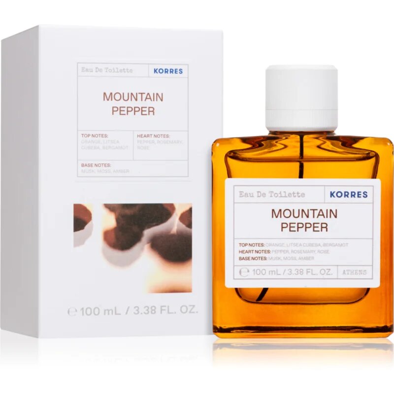Korres Mountain Pepper Eau de Toilette uraknak 100 ml