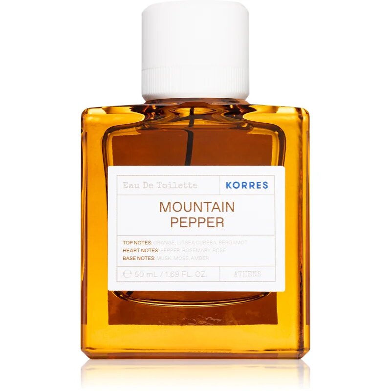 Korres Mountain Pepper Eau de Toilette uraknak 50 ml