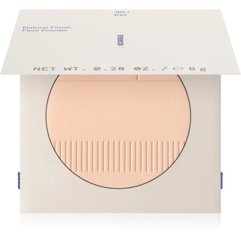 Korres Natural Finish egységesítő kompakt púder árnyalat 01 Light 8 g