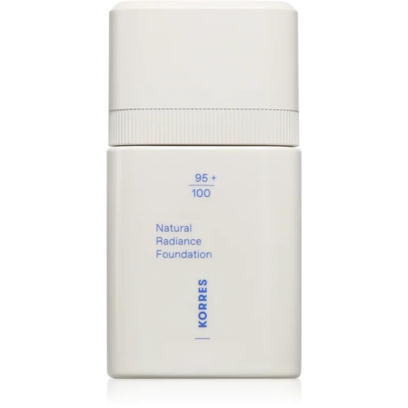 Korres Natural Radiance Foundation természetes hatású alapozó árnyalat 02 Medium 30 ml