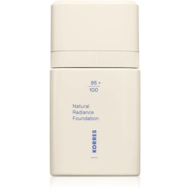 Korres Natural Sheer Foundation könnyű alapozó természetes hatásért árnyalat 02 Medium 30 ml