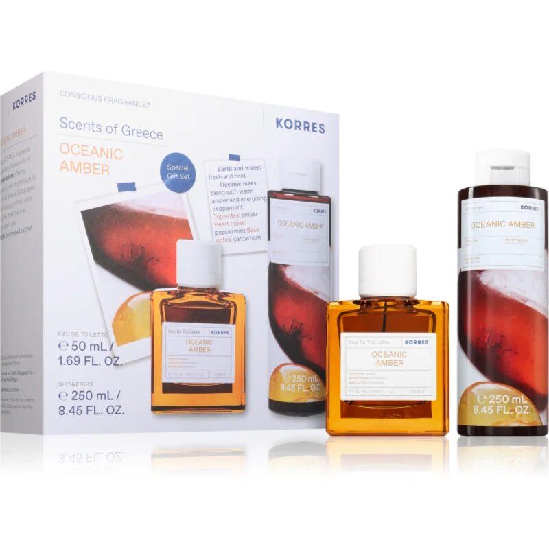 Korres Oceanic Amber ajándékszett uraknak