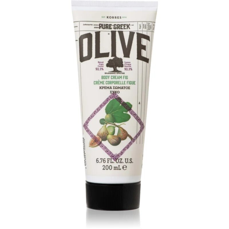 Korres Pure Greek Olive & Fig hidratáló testápoló tej 200 ml