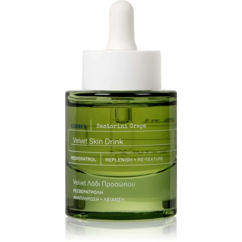 Korres Santorini Grape tápláló száraz olaj az arcra 30 ml