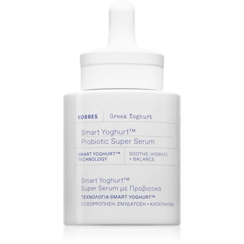 Korres Smart Yoghurt™ Probiotic Super Serum hidratáló arcszérum probiotikumokkal 30 ml