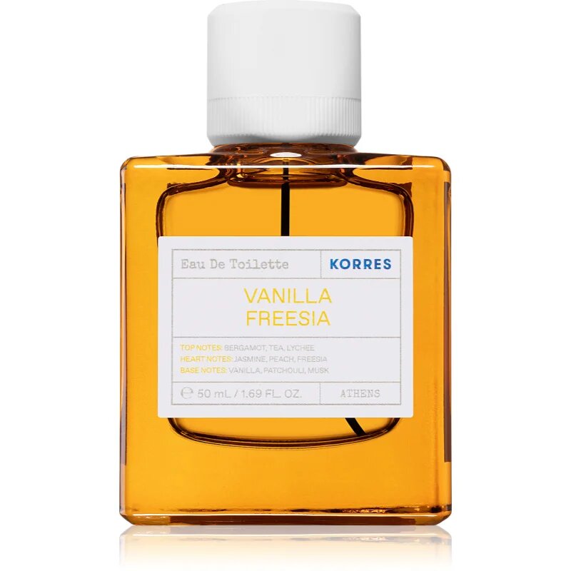 Korres Vanilla Freesia Eau de Toilette hölgyeknek 50 ml