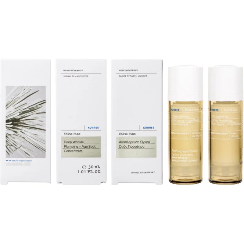 Korres White Pine Meno-Reverse™ ráncellenes szérum a tökéletes bőrért 30 ml