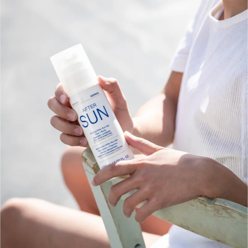 Korres Yoghurt After Sun hűsítő napozás utáni gél arcra és testre 150 ml