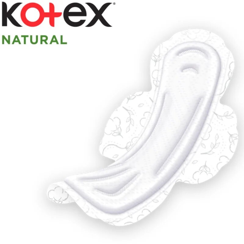 Kotex Natural Super egészségügyi betétek 7 db