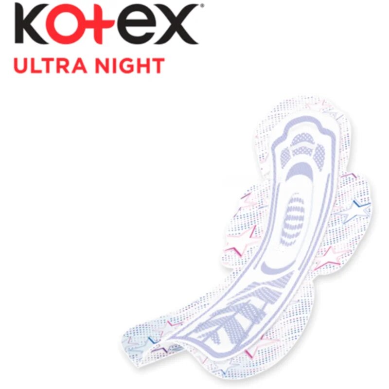 Kotex Ultra Comfort Night egészségügyi betétek 12 db