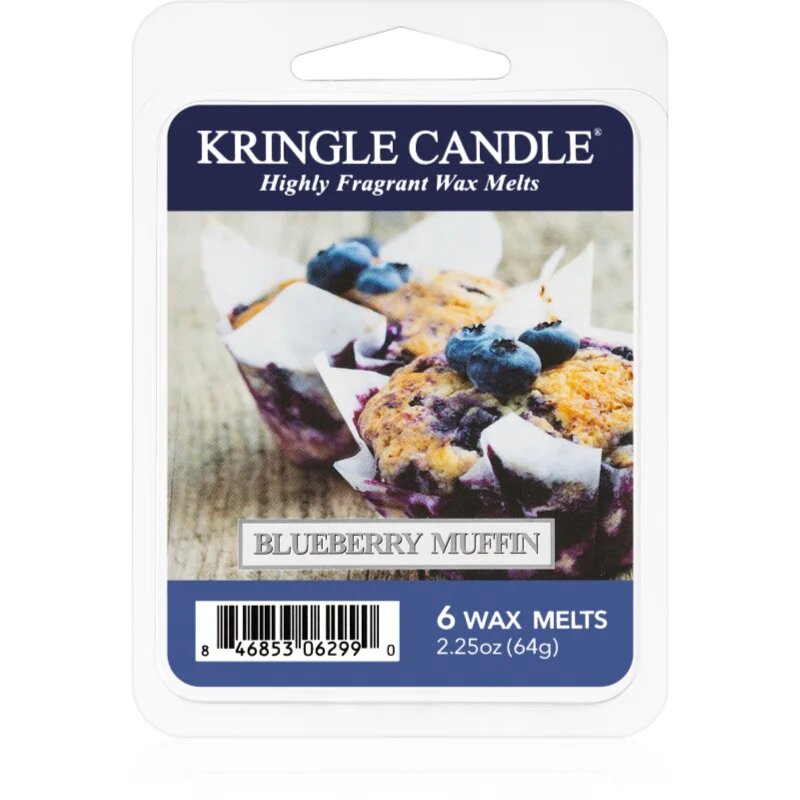 Kringle Candle Blueberry Muffin illatos viasz aromalámpába 64 g