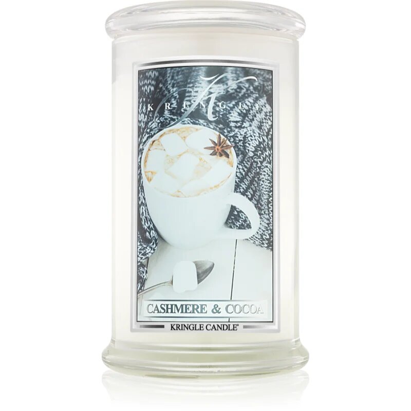 Kringle Candle Cashmere & Cocoa illatgyertya 624 g