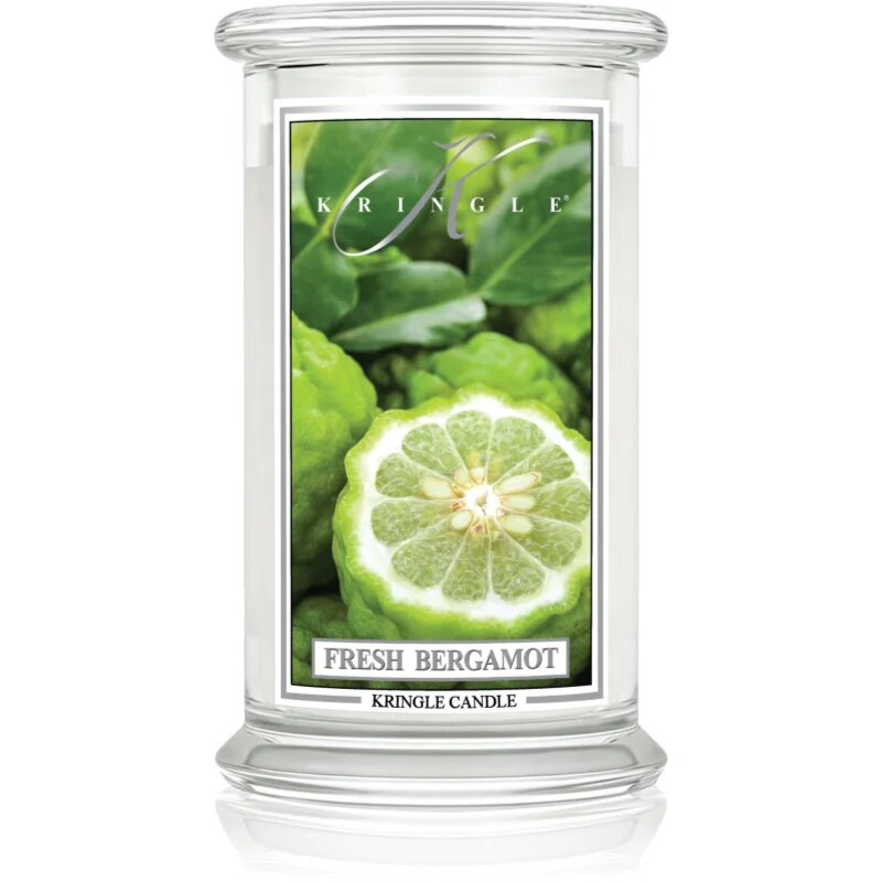 Kringle Candle Classic Fresh Bergamot illatgyertya 623 g