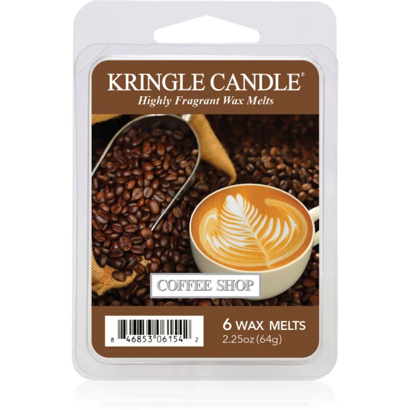Kringle Candle Coffee Shop illatos viasz aromalámpába 64 g