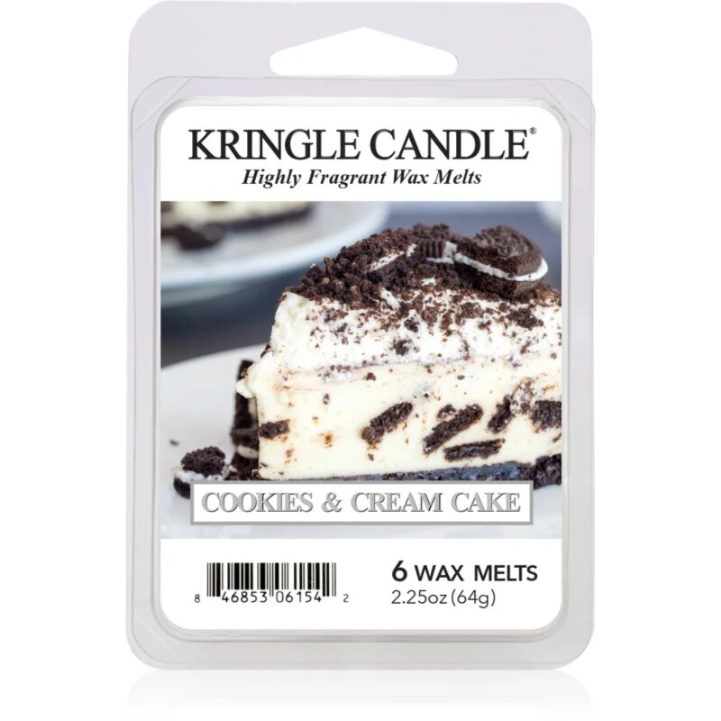 Kringle Candle Cookies & Cream Cake illatos viasz aromalámpába 64 g