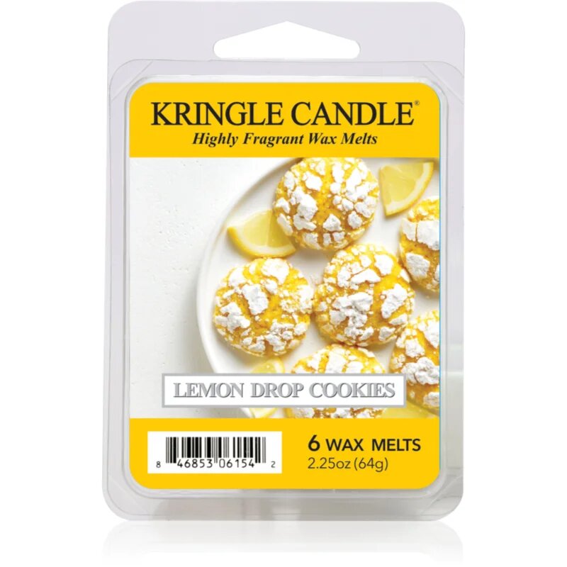Kringle Candle Lemon Drop Cookies illatos viasz aromalámpába 64 g