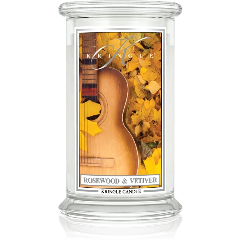 Kringle Candle Rosewood & Vetiver illatgyertya 623 g