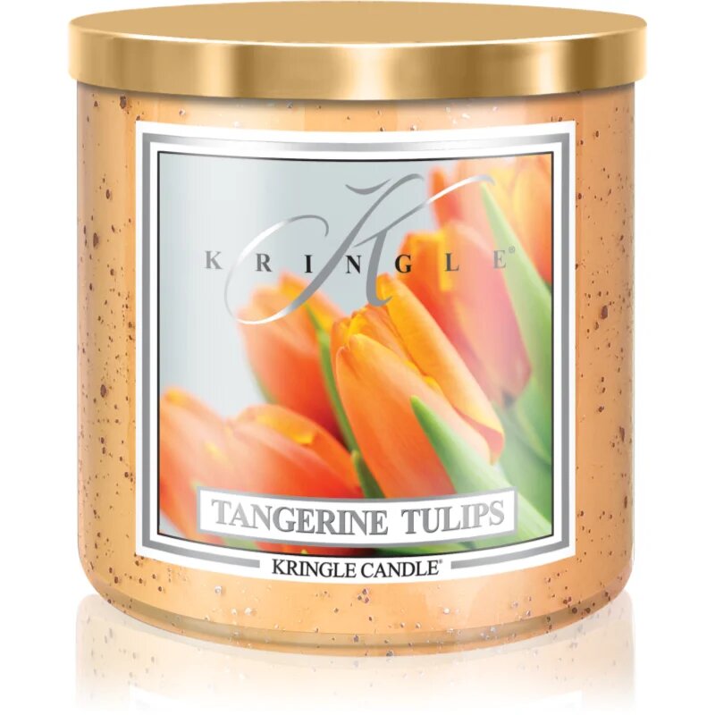 Kringle Candle Tangerine Tulips illatgyertya 467 g