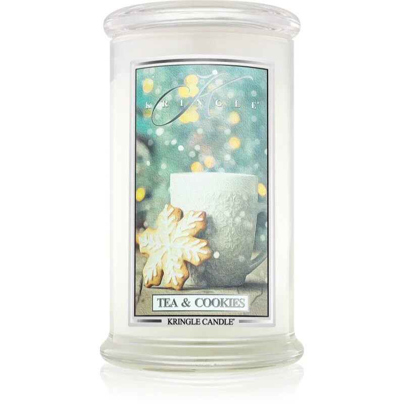 Kringle Candle Tea & Cookies illatgyertya 624 g