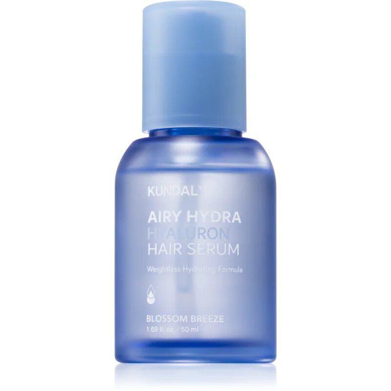 KUNDAL Airy Volume Hyaluron Serum hajszérum dús és fényes hajért 50 ml